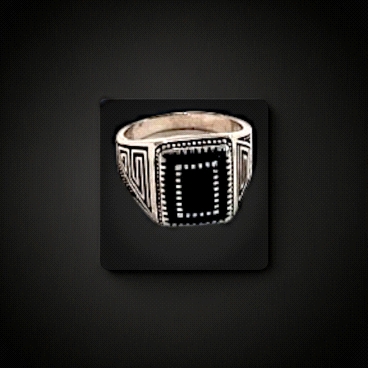 Signat Ring for Men in Silver