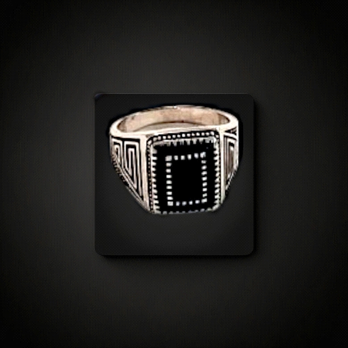 Signat Ring for Men in Silver