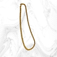 18K Gold Curb chain 60cm 24.8g