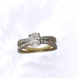 18k Gold 1 ct Oval Solitaire Lab diamond Ring