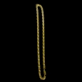 925 Silver Gold Plated Snail Chain 50cm