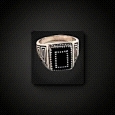 Signat Ring for Men in Silver