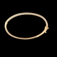 9k Gold Bangle with Zircon