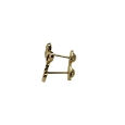 18K Gold screw back star buterfly earrings                                                                                      