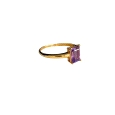 18K gold Amethyst Ring