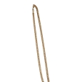 9k Gold Curb Chain 60cm