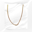 9K Gold Cuban Link Chain 60cm