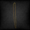 9K Gold Cuban Link Chain 60cm