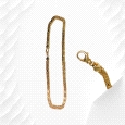 Byzantine Chain 60CM – Silver or Gold-Plated Byzantine Chain 60CM – Silver or Gold-Plated