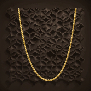 925 Silver Gold-Plated Rope Chain – 1.50mm – 60cm – 6.1g