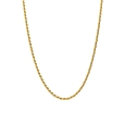 925 Silver Gold-Plated Rope Chain – 1.50mm – 45cm – 4.7g 925 Silver Gold-Plated Rope Chain – 1.50mm – 45cm – 4.7g