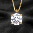 18K Gold Necklace with Zircon – 45CM 18K Gold Necklace with Zircon – 45CM
