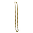 925 silver Gold Plated Snail Chain 50cm
