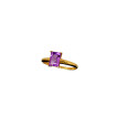 18K gold Amethyst Ring