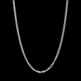 925 Silver Curb Chain 60 cm 2.12mm