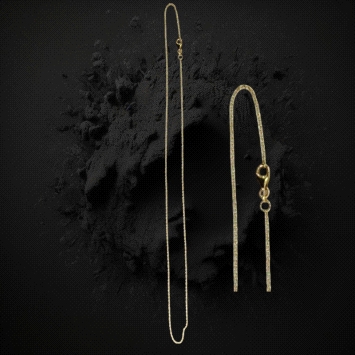 18K gold Chain 40cm