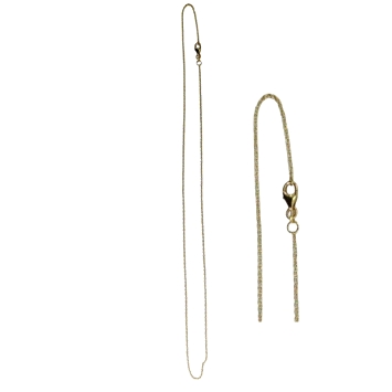 18K gold Chain 40cm